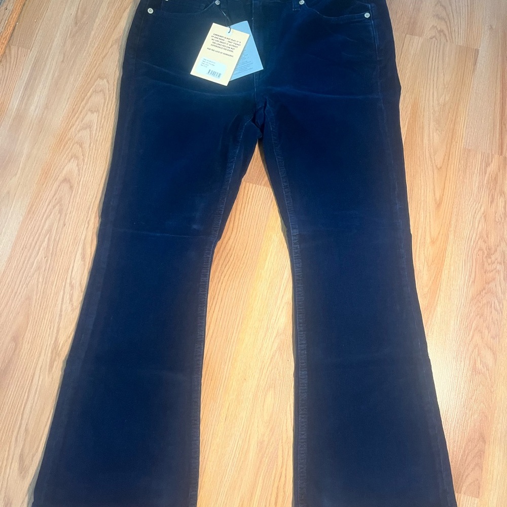 Blue Corduroys Women’s 31/32 Cords New With Tags